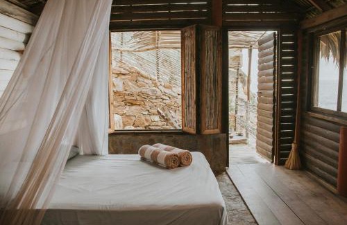 Mazunte Apartment | Oceanfront cabin in Playa Mermejita Mazunte