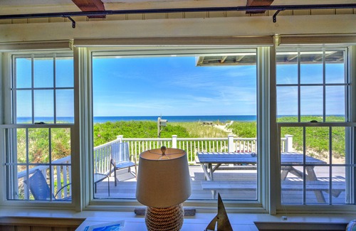 East Sandwich House | Oceanfront Escape—Decks, Views & Family Space