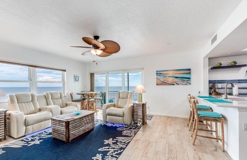 South Patrick Shores Condo | Oceanfront Luxury Penthouse Shuttle Launch Cocoa Canaveral Patrick Space Force