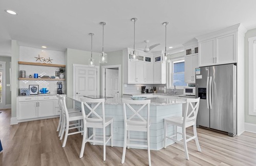 Emerald Isle House | Oceanfront,private pool,beach boardwalk, hot tub, located in Spinnakers Reach