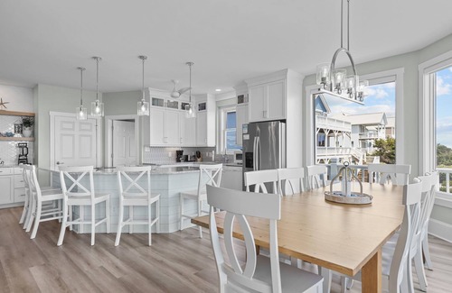 Emerald Isle House | Oceanfront,private pool,beach boardwalk, hot tub, located in Spinnakers Reach