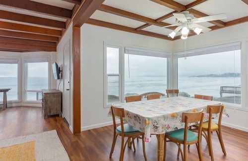 Opal Cliffs House | Oceanfront property offers 180 degree views!