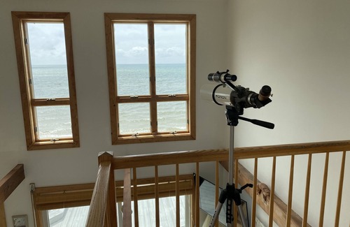 North Eastham House | Oceanfront w/Private Stairs to Beach and Spectacular Sunsets!