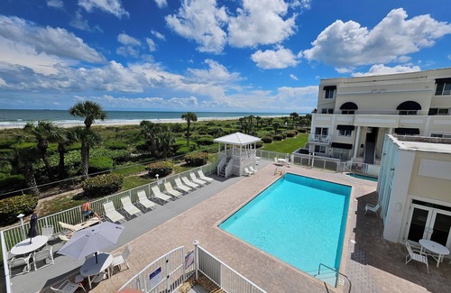 Port Canaveral Condo | Oceanview Multi-Level Penthouse - Pool, Hot Tub, Beach Access, Sleeps 6