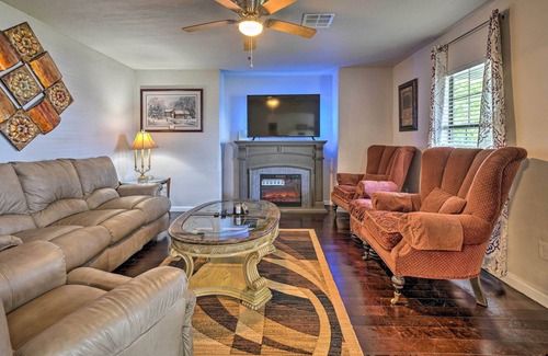 Central Oklahoma City House | OKC Home w/ Fenced-In Backyard & Pool Table