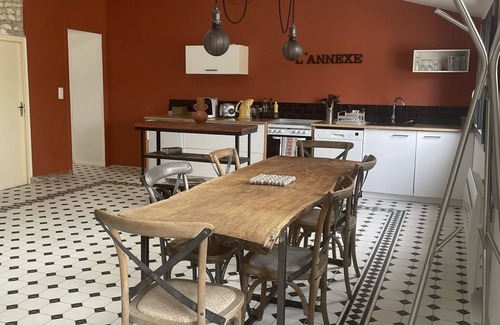 Royan House | Old restored wine storehouse between sea and forest