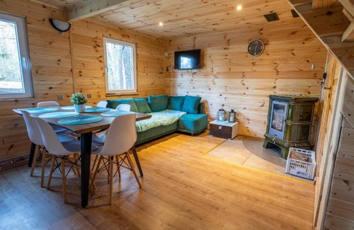 Biskupiec House | Oleandria Domek z kominkiem