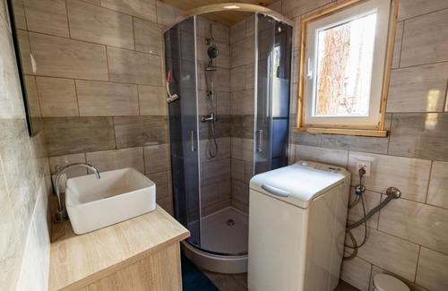 Biskupiec House | Oleandria Domek z kominkiem