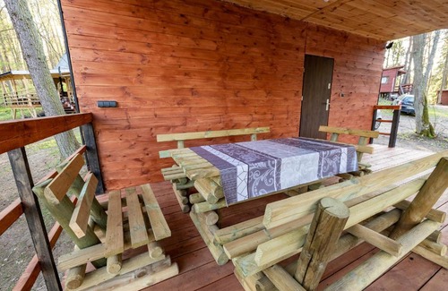 Biskupiec House | Oleandria Domek z kominkiem