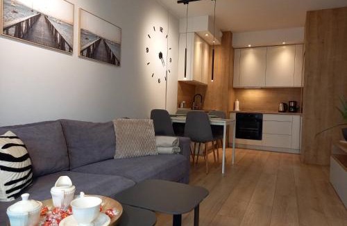 Zaspa Apartment | OLii - Apartament z balkonem - AZW Gdańsk