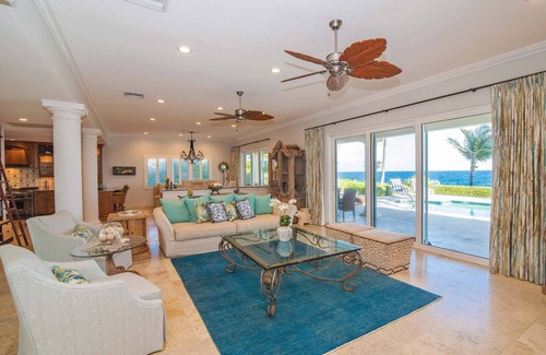 Bodden Town House | On The Rocks: Gated Beach Estate w/Pool & Protected White Sandy Beach Nearby