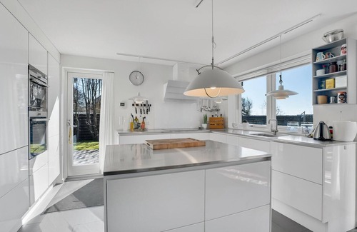 Dannemare House | On the south coast of Lolland, this fantastic vacation home with sea views welcomes you.