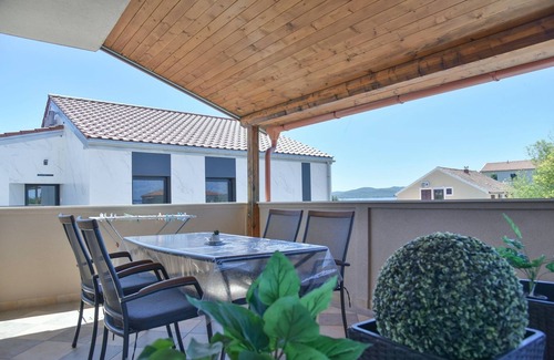 Sveti Petar Apartment | One bedroom apartment with terrace and sea view Sveti Petar, Biograd (A-23091-e)