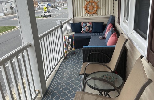 Ortley Beach Condo | One Block from Beach & Bay. Halfway between Board Walk& Island Beach State Park