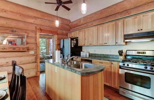 Valley Springs House | One of a Kind Log Home Tucked Away in the Woods!