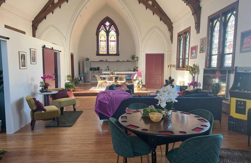 Savanna House | One of a kind stay in a historic church in lovely Savanna.