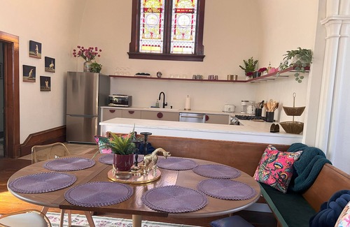 Savanna House | One of a kind stay in a historic church in lovely Savanna.