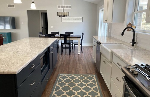 Acme House | Open concept new house.