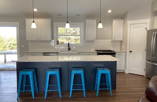 Acme House | Open concept new house.