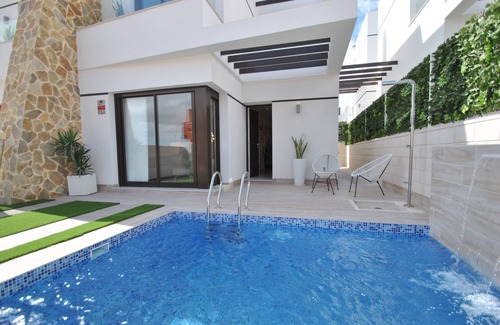 Orihuela Costa Villa | Orihuela Costa new modern villa 2 bdrms, 2bath, private pool, air conditioned