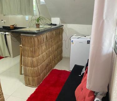 Praia da Vila Apartment | Os Piratas Tiki bar