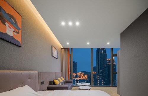 Jiang Bei Hotel | Ouchen International Hotel Chongqing Guanyinqiao Pedestrian Street Branch