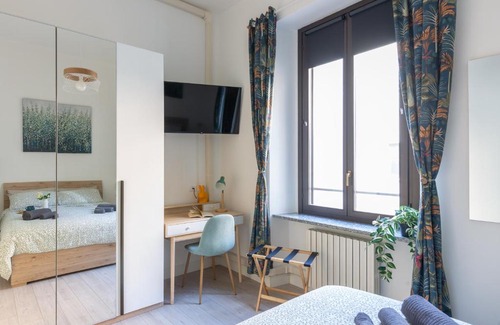 Abbadesse Apartment | OurJoy Condo, free parking, AC, strong WiFi - M Gioia47, Central Station, Porta Nuova, Milan