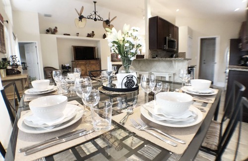 Haines City Villa | ☀️ Outstandning & Lavish Luxury Villa ☀️ Private Pool & Spa & Golf Course View ⛳