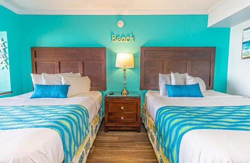 Myrtle Beach House | Oversized Ocean View Queen Suite with Beautiful Fireplace and Accents - Sleeps 4 Guests!