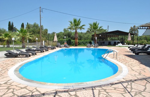 Kavos Apartment | Palmyra Studios in the Kavos,650m. beach,Wi-Fi, balcony,garden, an outdoor pool.