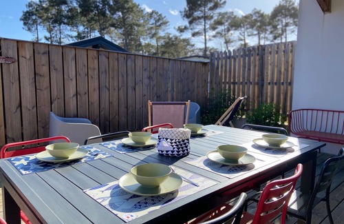 Mimizan-Plage House | Palot Beach House Agréable Maison à Mimizan, à 10 Minutes à Pied de L'océan