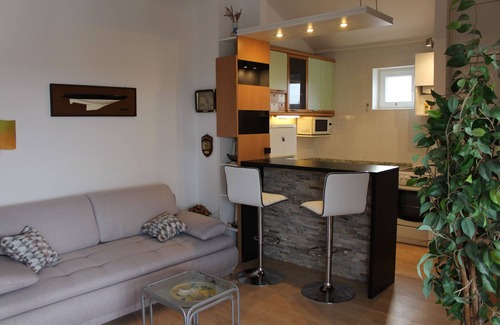 Punat Apartment | PANORAMA, 100m from the water, 2 terraces, penthouse, modern