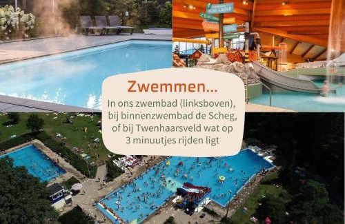 Municipality of Rijssen-Holten Ski Chalet | Panorama lodge with jacuzzi 2 p.