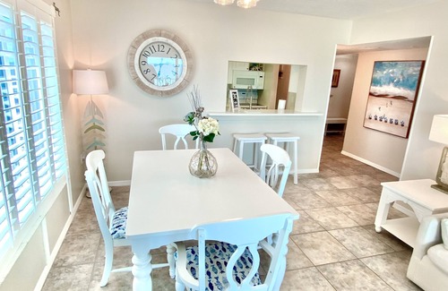 Cocoa Beach Condo | Panoramic oceanfront condo with rain shower, wifi, and dog-friendly