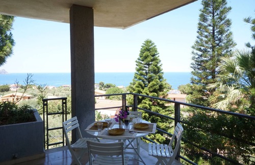 Torre Colonna-sperone Villa | Panoramic Villa Near The Sea