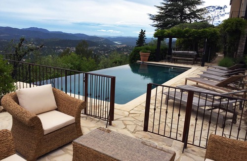 Speracedes Villa | Panoramic Views, Infinity Pool, Mature Garden Olive and Fruit Tree