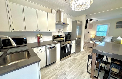 Enderly Park House | Panthers|King Beds|Dogs Yes|Fenced Yard