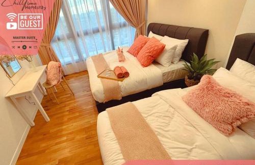 Taman Bukit Mewah Apartment | Paradigm Mall JohorBahru- Hyatt Palace 5GWifi Netflix by ChillTime Homestay