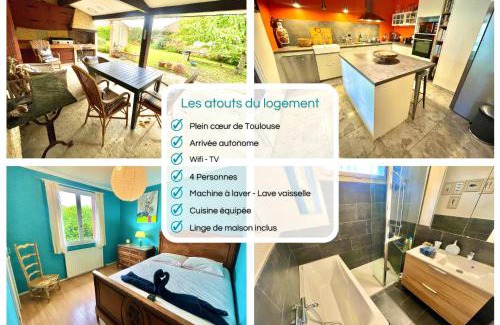 Muret Villa | " Parenthèse Muretaine " Terrasse - 8 Pers - Wifi