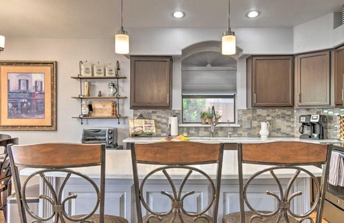 Arroyo Springs House | Patio and Grilling Station Family Home in Glendale