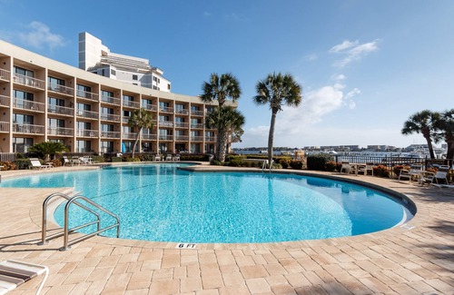Fort Walton Beach Condo | PB A108 - High-End Luxury Poolside Studio Condo at Great Rates!