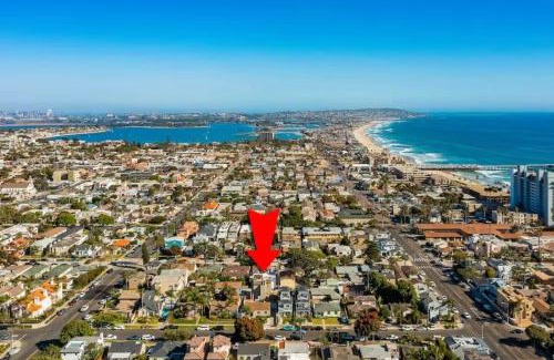 North Pacific Beach House | PB Compound Getaway Steps to Surf and Sand