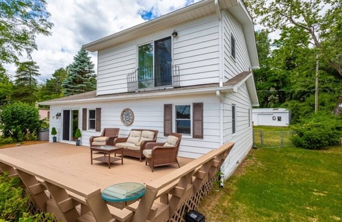 Brooklyn House | Peace & Tranquility on Private Stony Lake in the Irish Hills of Michigan.
