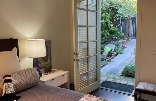 Berkeley House | Peaceful Berkeley home with designer furnishings, private creek & treehouse
