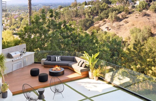 Studio City House | peaceful luxury retreat☁️pool+view+yard+musicstudio+gym☁️not your average rental