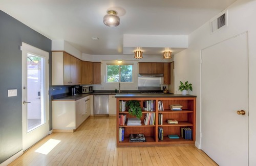 Blenman-Elm House | Peaceful Mid-Century Retreat with Pool and Hot Tub