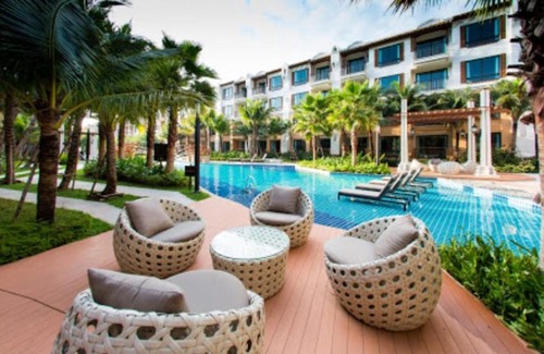 Hua Hin Apartment | Peaceful Pool-access room - Q seaside Hua Hin