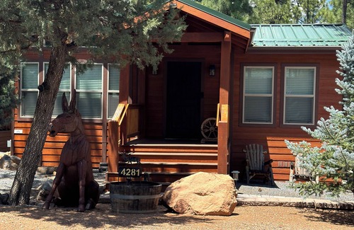 Show Low Cabin | PEACEFUL, QUITE, COMFORTABLE UNIQUE GET AWAY FROM THE HEAT!