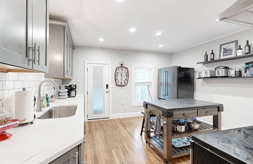 Plymouth House | Peaceful, spacious retreat with enviable location, firepit, yard