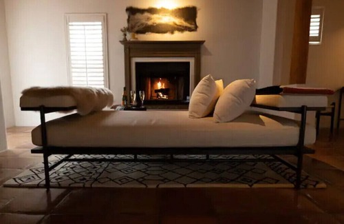 Ojo Caliente Apartment | Peaceful Suite in Desert Inn- Black Mesa King Room